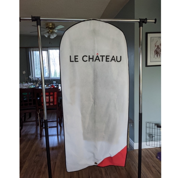 Le Chateau Black Glitter Dress - Picture 4 of 4